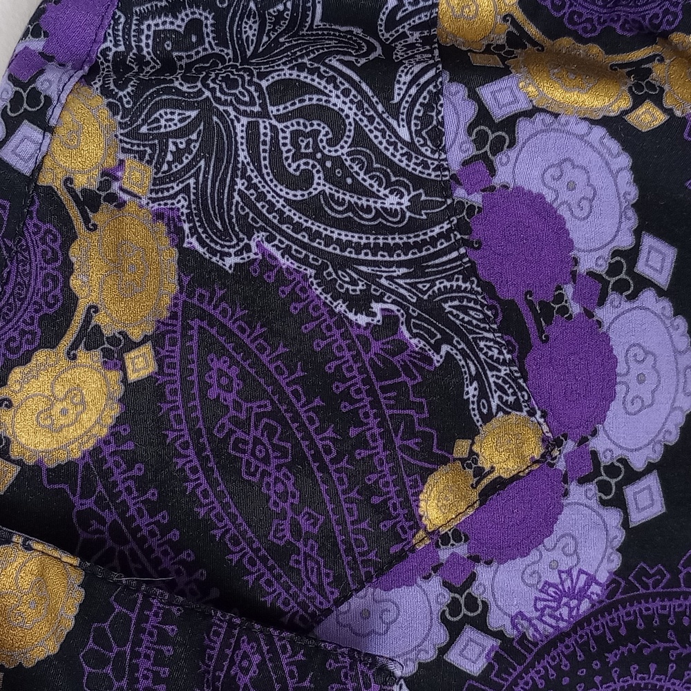 Wrangler purple cowboy shirt medium - Picture 3 of 7